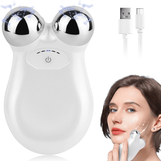 [3 Level Facial Massager Device] 3 Level Adjustment Facial Massager Device, USB Rechargeable, For Tightening And Smoothing Skin, Portable Electric Facial Massage Tool
