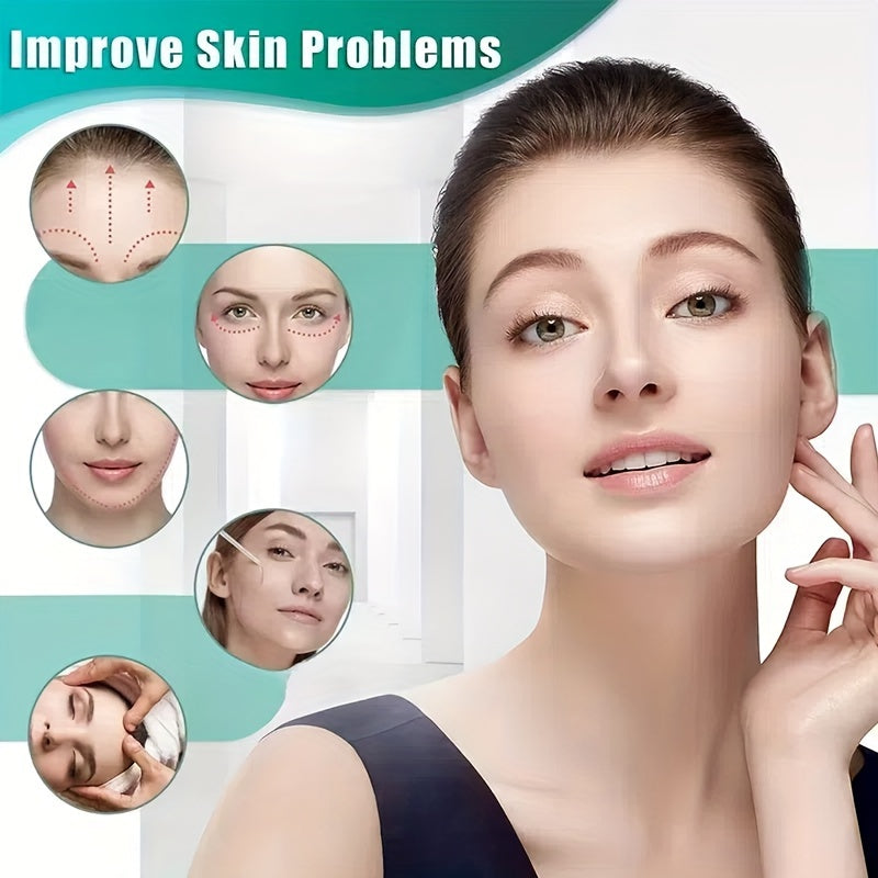 [3 Level Facial Massager Device] 3 Level Adjustment Facial Massager Device, USB Rechargeable, For Tightening And Smoothing Skin, Portable Electric Facial Massage Tool